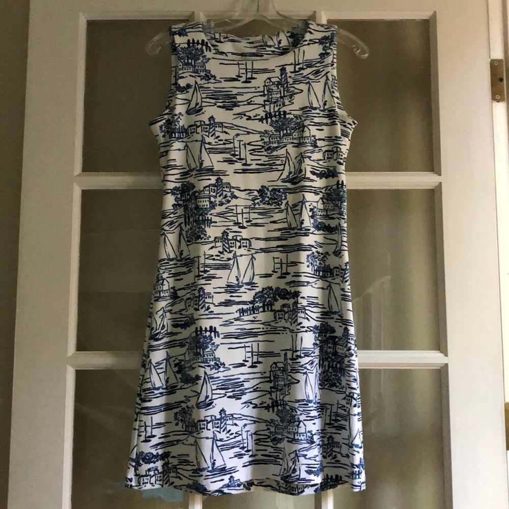 Mahi Gold Ryder Sailboat Dress